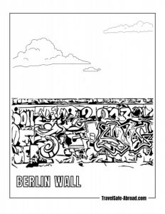 Berlin Wall - A significant historical landmark that once divided Berlin, the remains of the wall can still be seen in parts of the city.