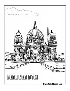 Berliner Dom - A stunning cathedral located in the heart of Berlin, it is an excellent example of the neo-renaissance architecture.