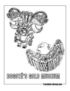 Bogotá's Gold Museum: Explore a vast collection of pre-Columbian gold artifacts in the capital city's renowned Gold Museum.