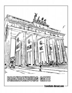 Brandenburg Gate - A significant historical monument in Berlin, it is a symbol of German reunification and one of the most famous landmarks of the city.