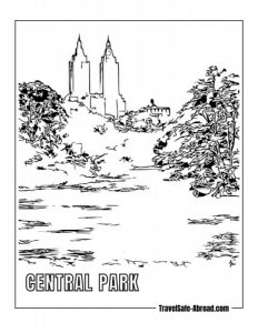 Central Park: A vast green oasis in the heart of the city, Central Park is a popular spot for picnics, bike rides, and strolls.