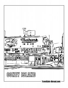 Coney Island: This beachfront amusement park offers classic rides, a boardwalk, and a lively atmosphere.