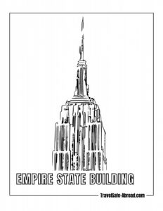 Empire State Building: This 102-story skyscraper is one of the most famous buildings in the world, offering stunning views of the city from the observation deck.