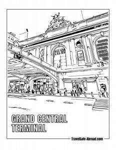 Grand Central Terminal: This historic train station is not just a transportation hub but also a stunning example of Beaux-Arts architecture.