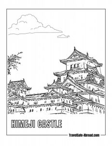 Himeji Castle: A UNESCO World Heritage Site, this 17th-century castle is a masterpiece of Japanese castle architecture.