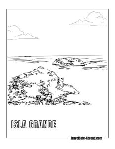 Isla Grande: A laid-back island with beautiful beaches, clear waters, and a relaxed atmosphere. Ideal for swimming, snorkeling, and seafood.