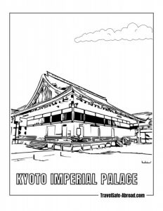 Kyoto Imperial Palace: A former residence of the Imperial Family of Japan, this palace is a popular tourist destination.