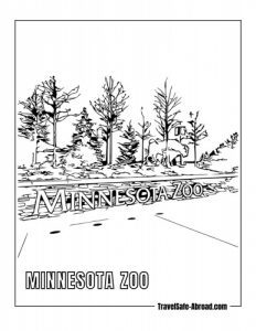 Minnesota Zoo: A zoo with a wide variety of animals from around the world.