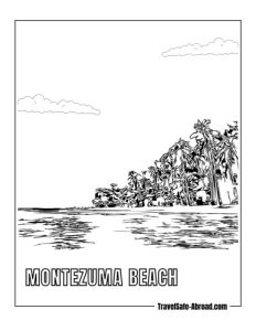 Montezuma Beach: A bohemian beach town with a laid-back atmosphere, great for surfing, yoga, and enjoying the local arts scene.