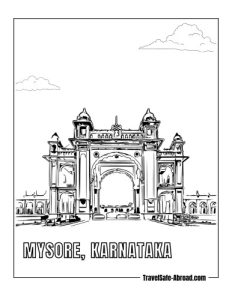 Mysore, Karnataka: The Mysore Palace is a masterpiece of Indo-Saracenic architecture, and the city is known for its rich cultural heritage.