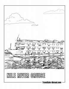 Nile River Cruise: Sail along the Nile River, witnessing the scenic beauty and ancient temples on the riverbanks.