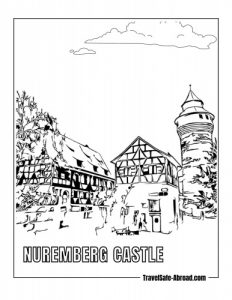 Nuremberg Castle - A medieval castle located in the city of Nuremberg, it is one of the most iconic landmarks of the city.