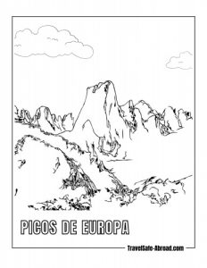 Picos de Europa - A stunning mountain range with jagged peaks, deep gorges, and lush valleys, perfect for hiking and enjoying breathtaking landscapes.