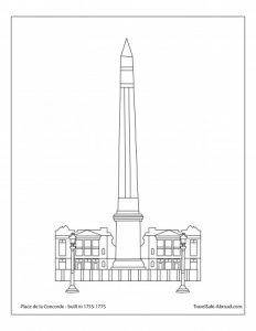 Place de la Concorde - built in 1755-1775