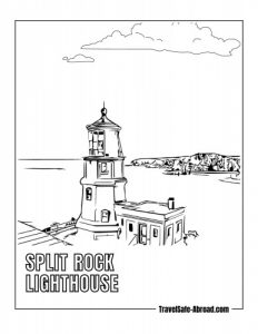 Split Rock Lighthouse: A historic lighthouse on the North Shore of Lake Superior that offers stunning views of the lake.