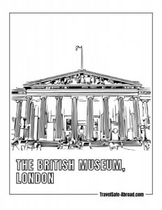 The British Museum, London: A world-renowned museum showcasing a vast collection of art and artifacts from around the world, including the Rosetta Stone and the Elgin Marbles.