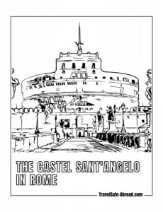 The Castel Sant'Angelo in Rome