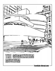 The Guggenheim Museum: This iconic museum of modern and contemporary art is not just a treasure trove of art but also a stunning example of Frank Lloyd Wright's architecture.