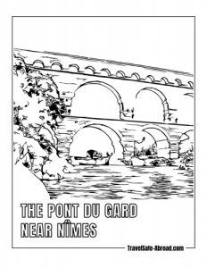 The Pont du Gard near Nîmes