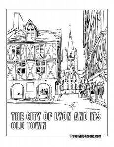 The city of Lyon and its old town