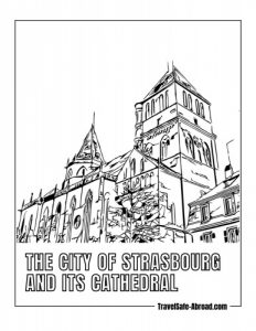 The city of Strasbourg and its Cathedral