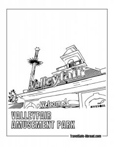 Valleyfair Amusement Park: An amusement park with roller coasters, water rides, and other attractions.