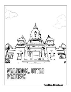 Varanasi, Uttar Pradesh: One of the oldest cities in the world, Varanasi is a spiritual hub on the banks of the Ganges River, known for its ghats and religious ceremonies.