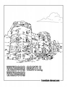 Windsor Castle, Windsor: The oldest and largest occupied castle in the world, serving as a royal residence and hosting the spectacular St. George's Chapel.