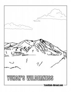 Yukon's Wilderness: Embark on an adventure in Yukon, a vast and pristine wilderness known for its stunning mountains, lakes, and the Northern Lights.