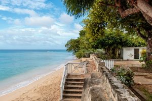 Clearwater and a villa on the beach