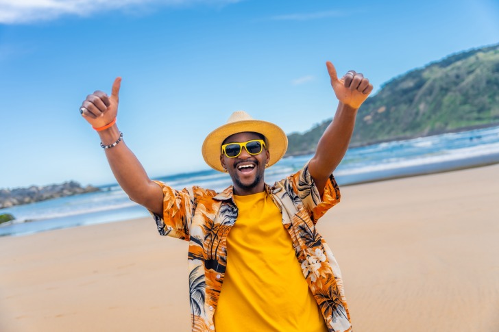 man wearing sunglasses