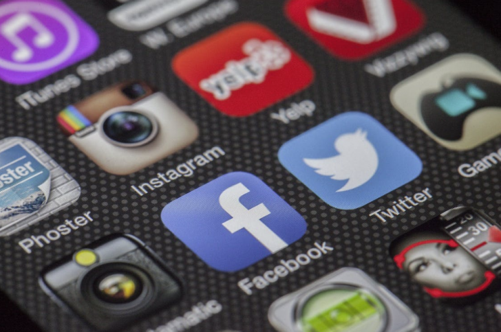 Icons of Social Media Apps