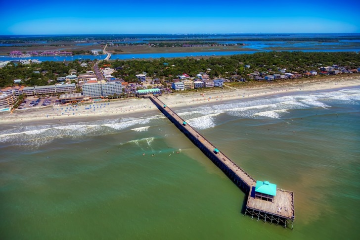 South Carolina Charleston Folly Pier